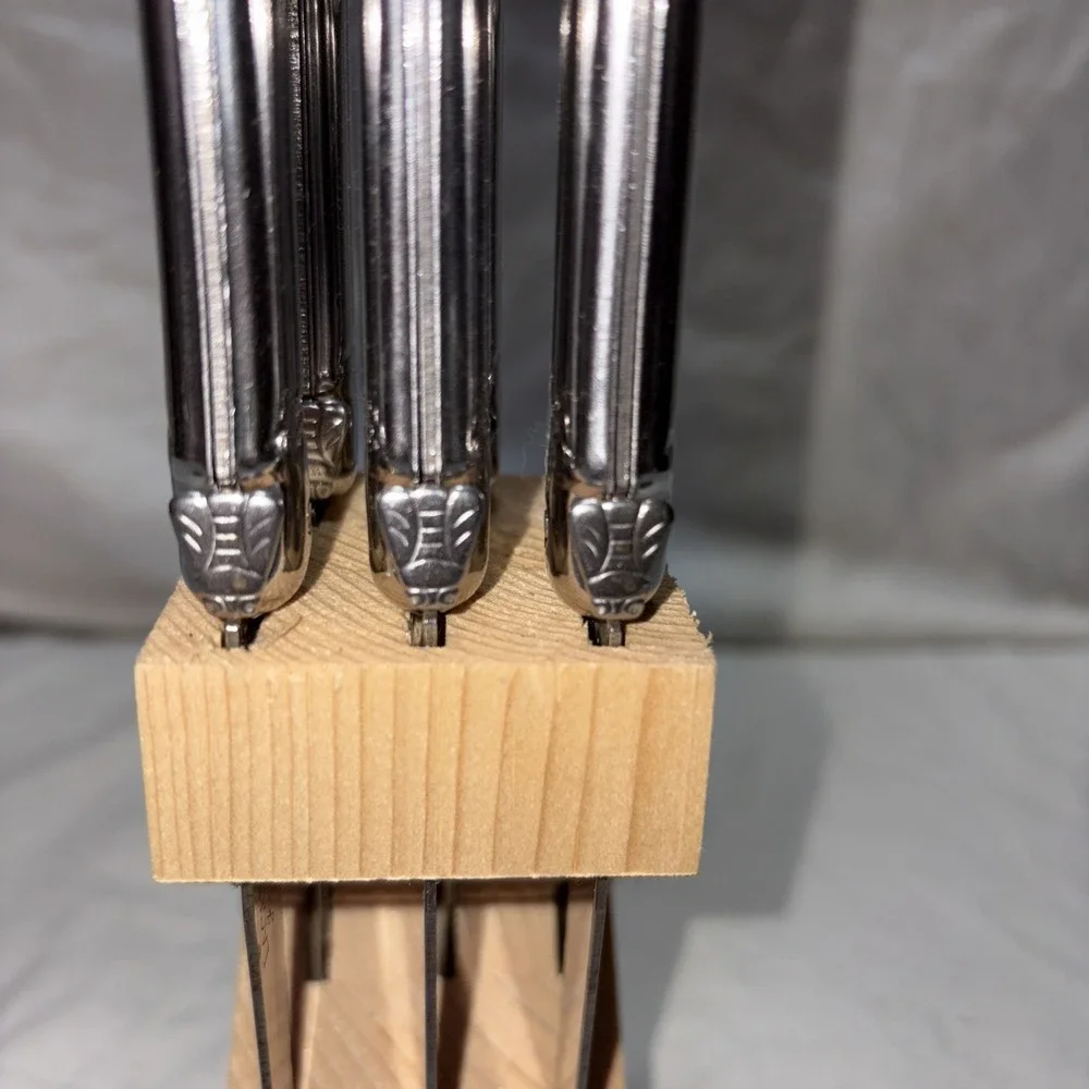 LAGUIOLE Kitchen‎ STEAK KNIFE SET MADE IN FRANCE Rare